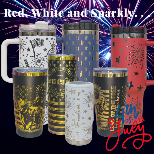 Fourth of July Drinkware