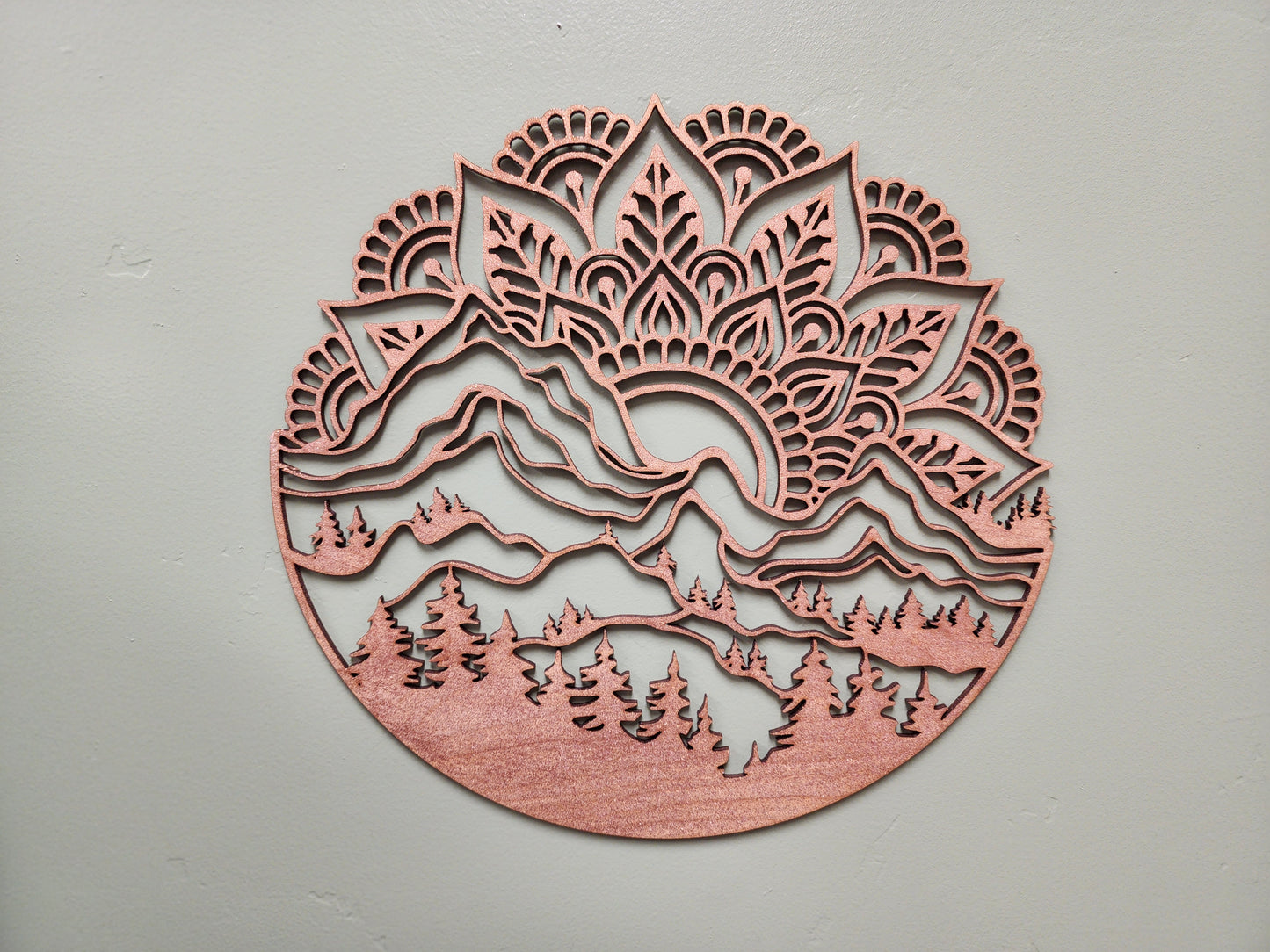 Mountain Mandala Wall Hanger